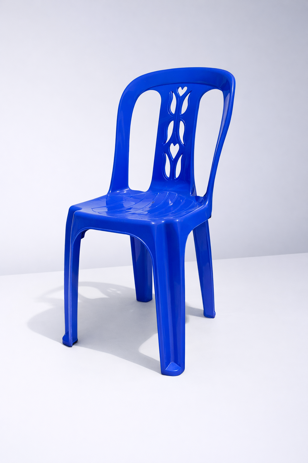 Silla Corazón color azul